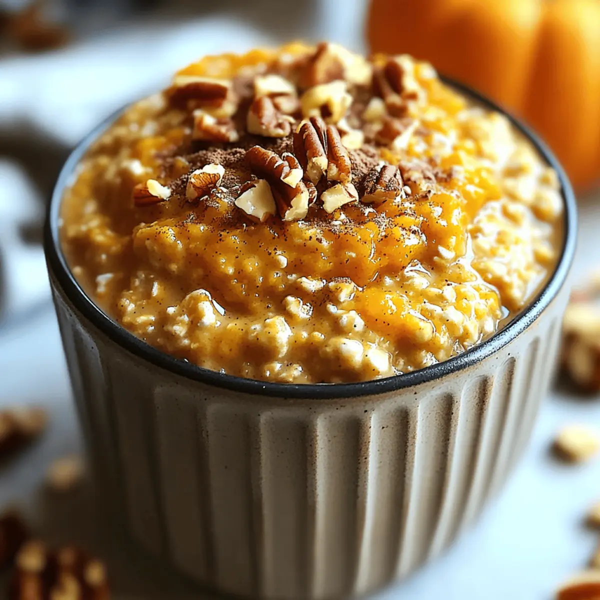 Pumpkin Cottage Cheese Overnight Oats: Your Cozy Fall Breakfast