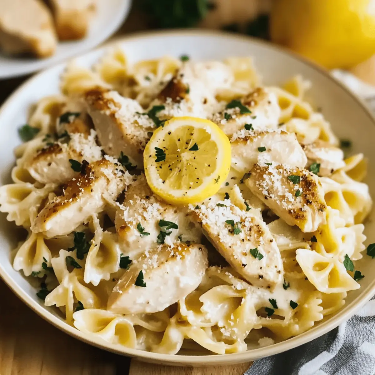 Lemon Chicken Pasta Recipe: Creamy Comfort in Every Bite