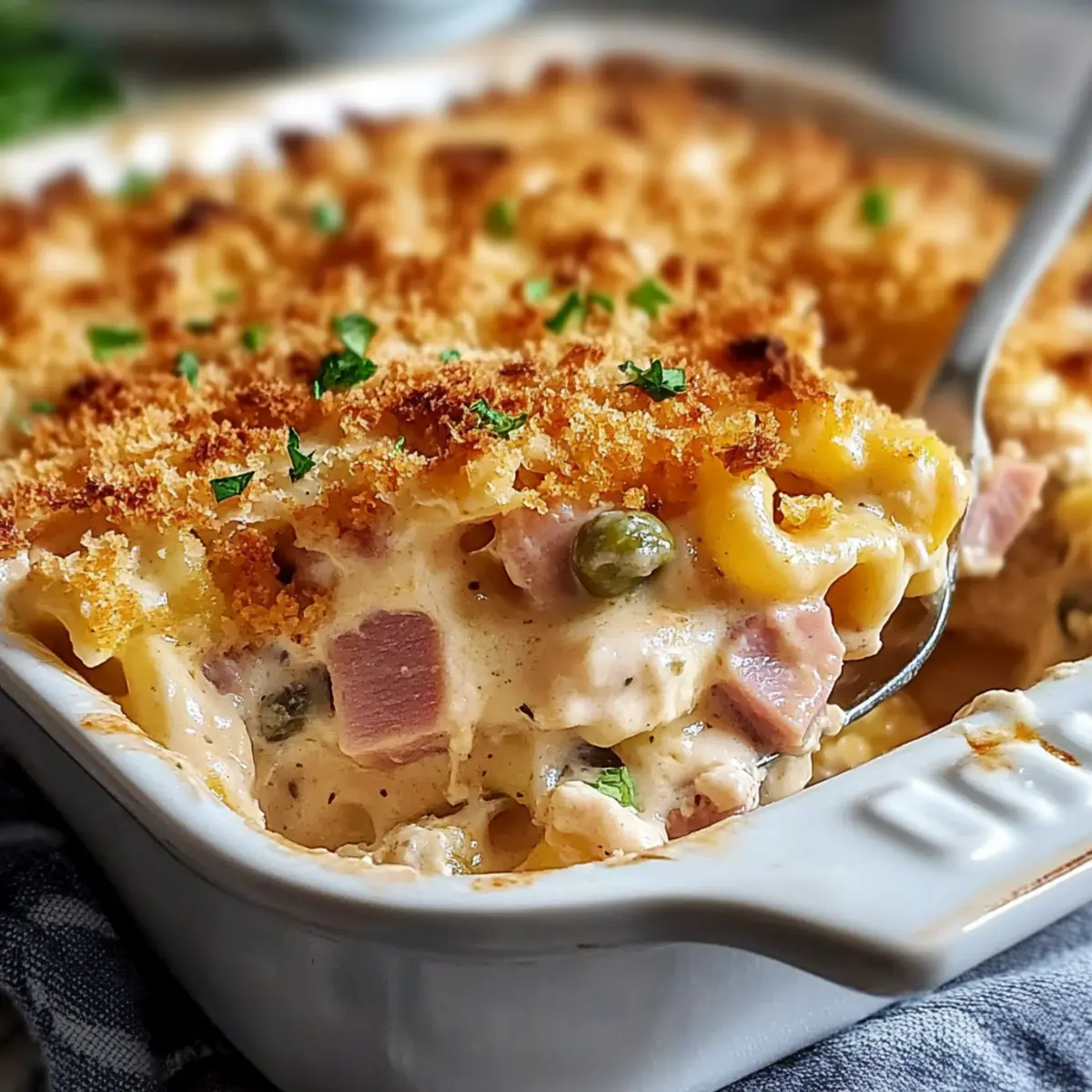 Chicken Cordon Bleu Casserole: Cozy Comfort Meal Made Easy