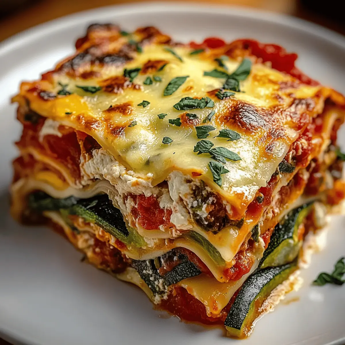 Baked Italian Vegetable Lasagna
