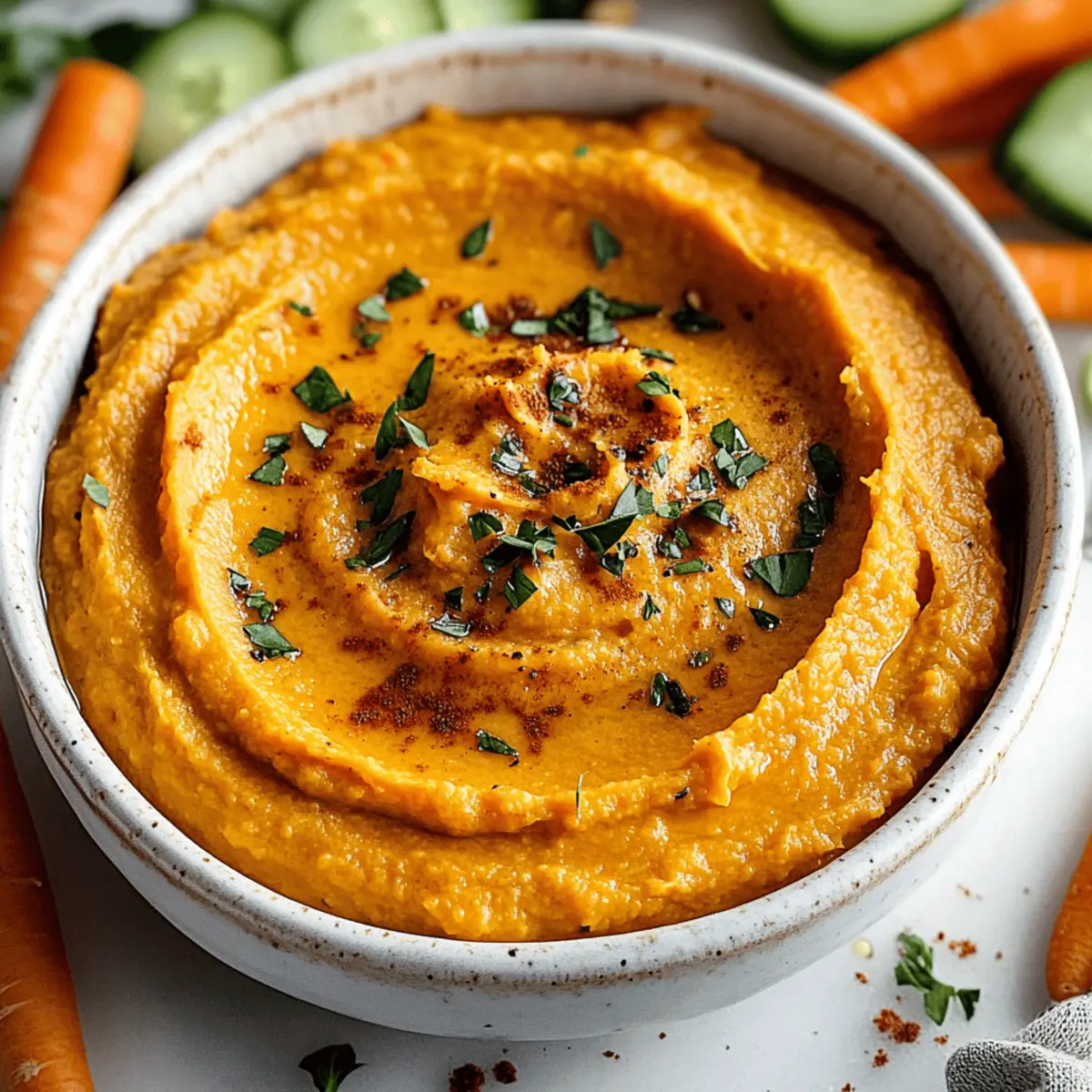 Irresistibly Creamy Vegetarian Sweet Potato Dip for All Occasions