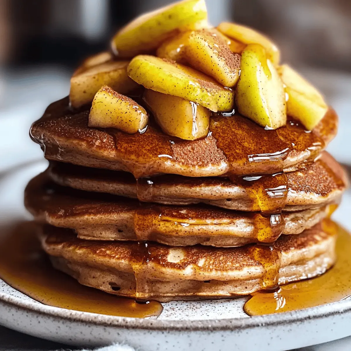 Cozy Apple Cinnamon Pancakes for a Delicious Fall Morning