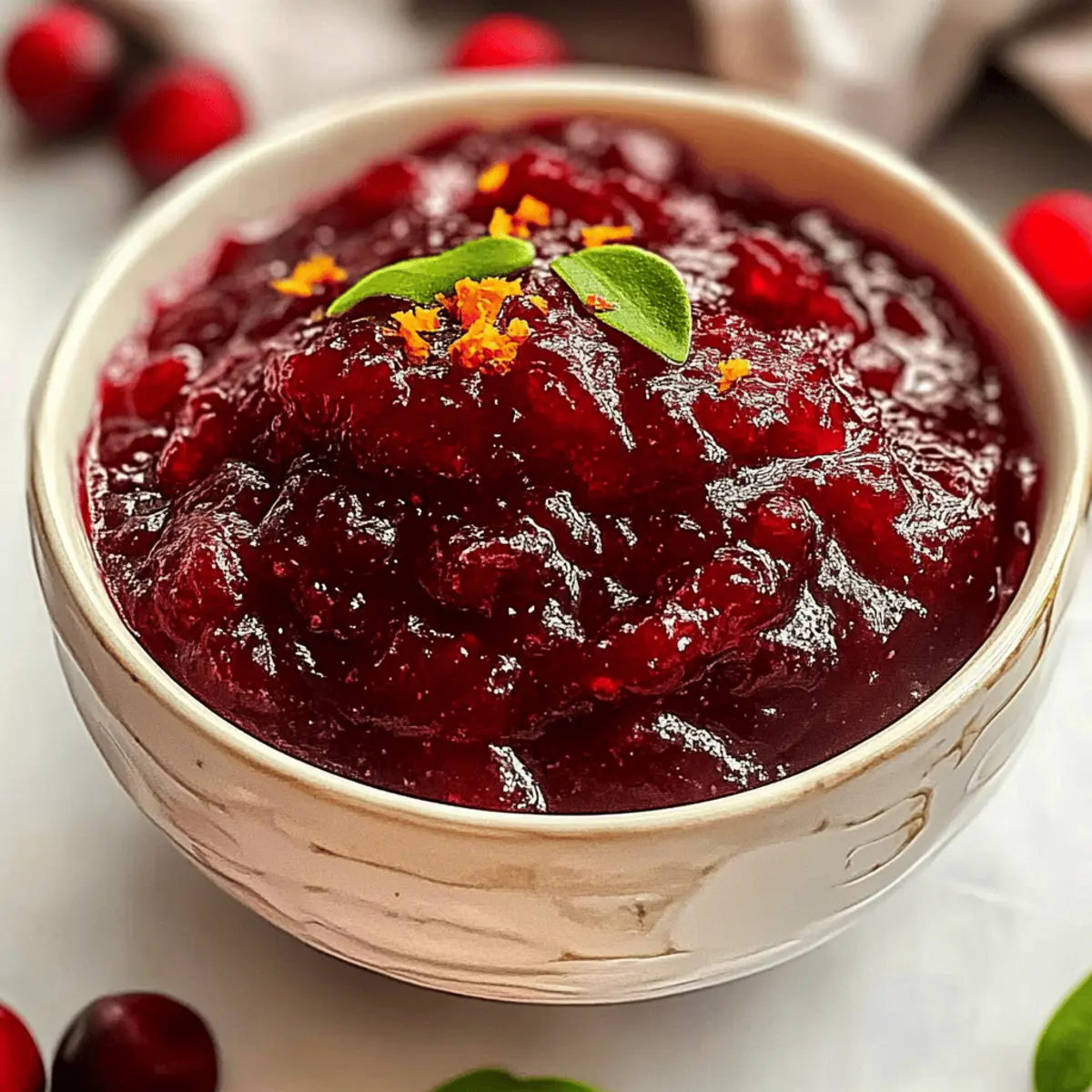 Elevate Your Feast with Spicy Cranberry Sauce Magic