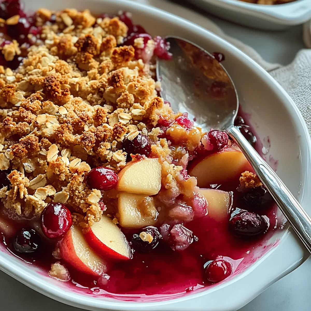 Cozy Apple Cranberry Crisp for Your Sweetest Moments