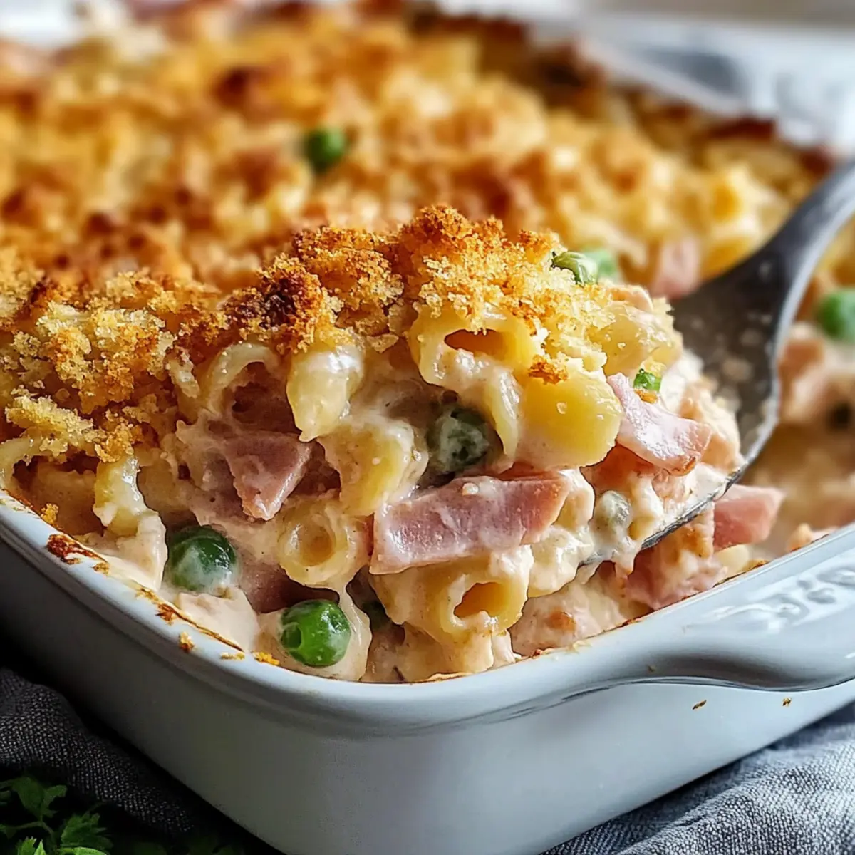 Creamy Chicken Cordon Bleu Casserole for Cozy Nights