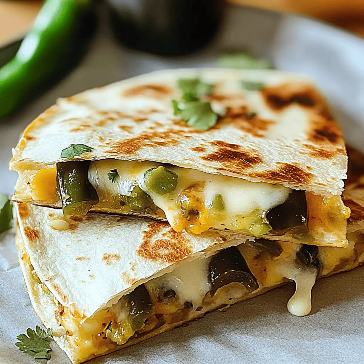 Savor the Flavor: Easy Chile Relleno Quesadilla Recipe