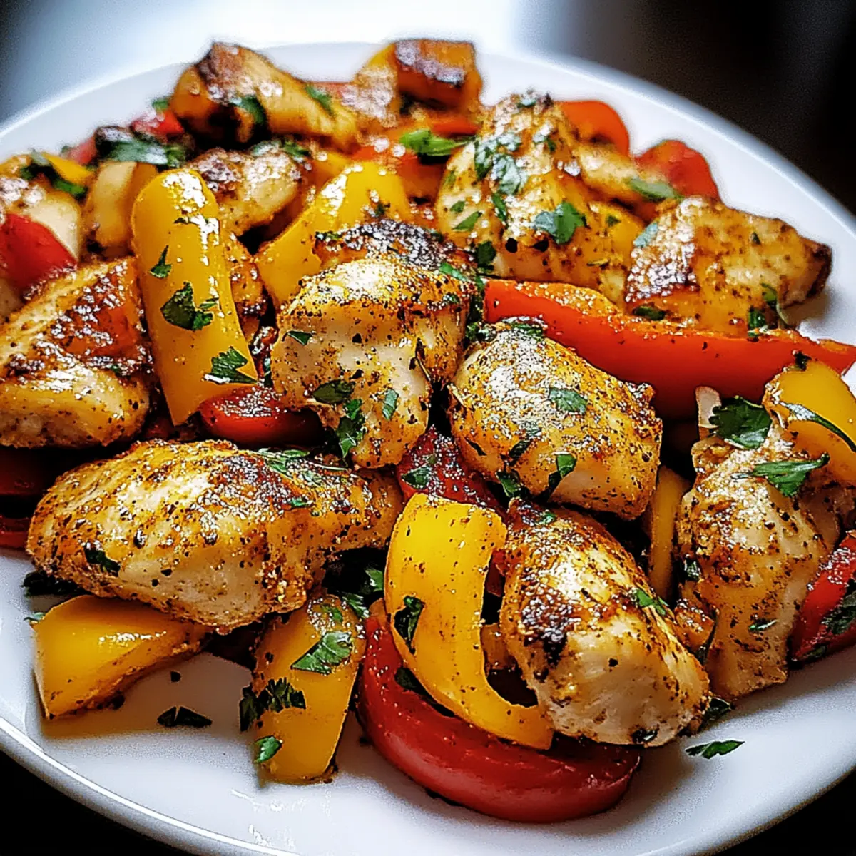 Cajun Chicken with Bell Peppers: A Flavor-Packed One-Pan Meal