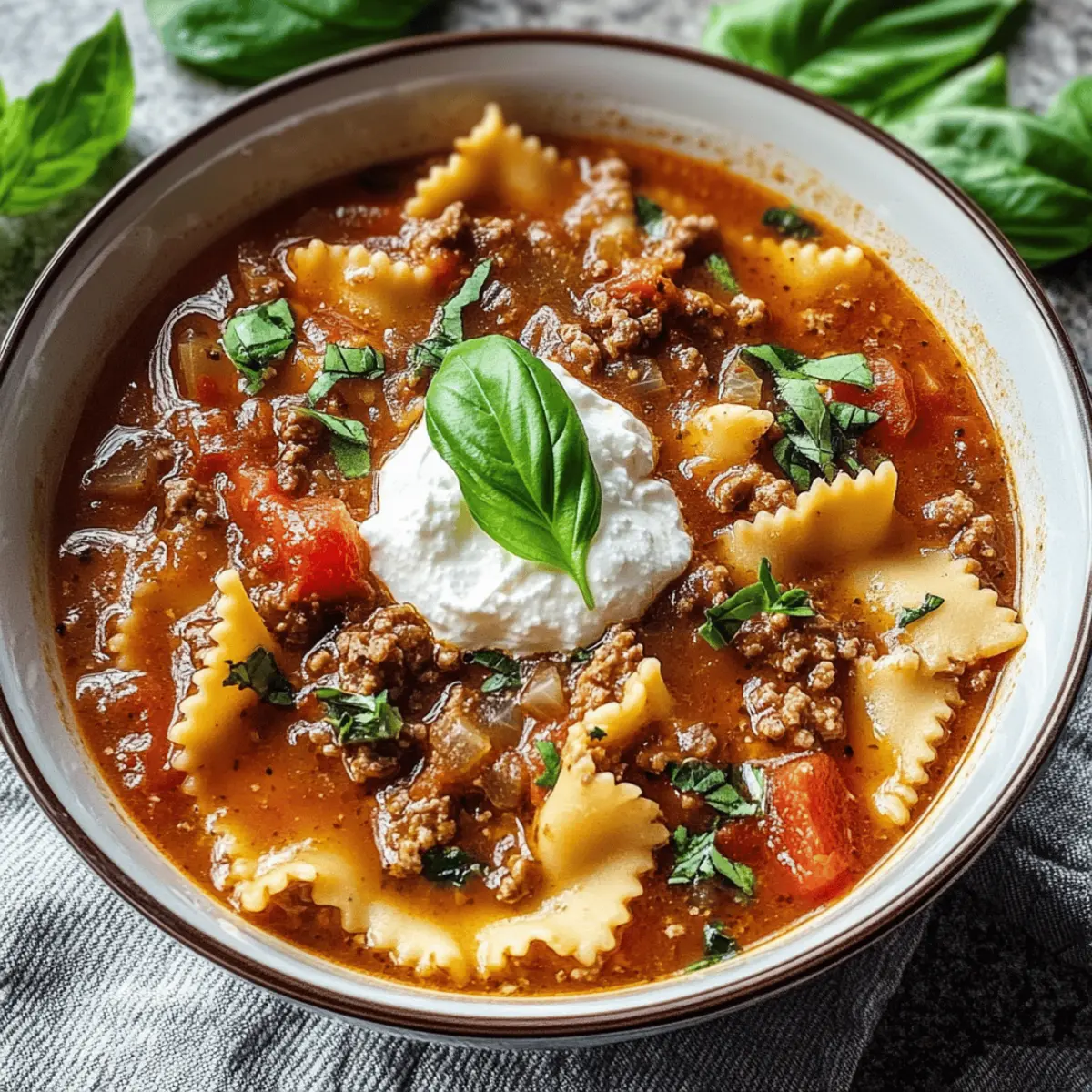 Crockpot Lasagna Soup: Cozy Comfort Food for Busy Nights