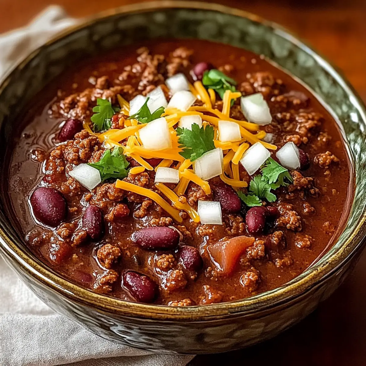Classic Texas Chili No Beans – Bold Flavor in Every Bite