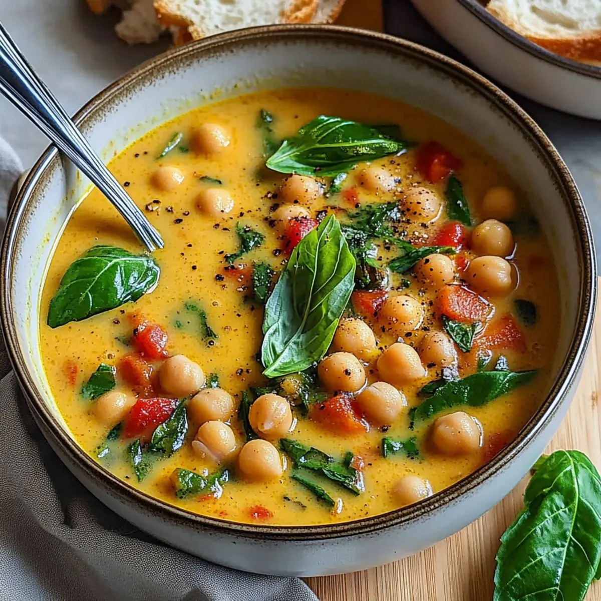 Comforting Tuscan Chickpea Soup Ready in 45 Minutes