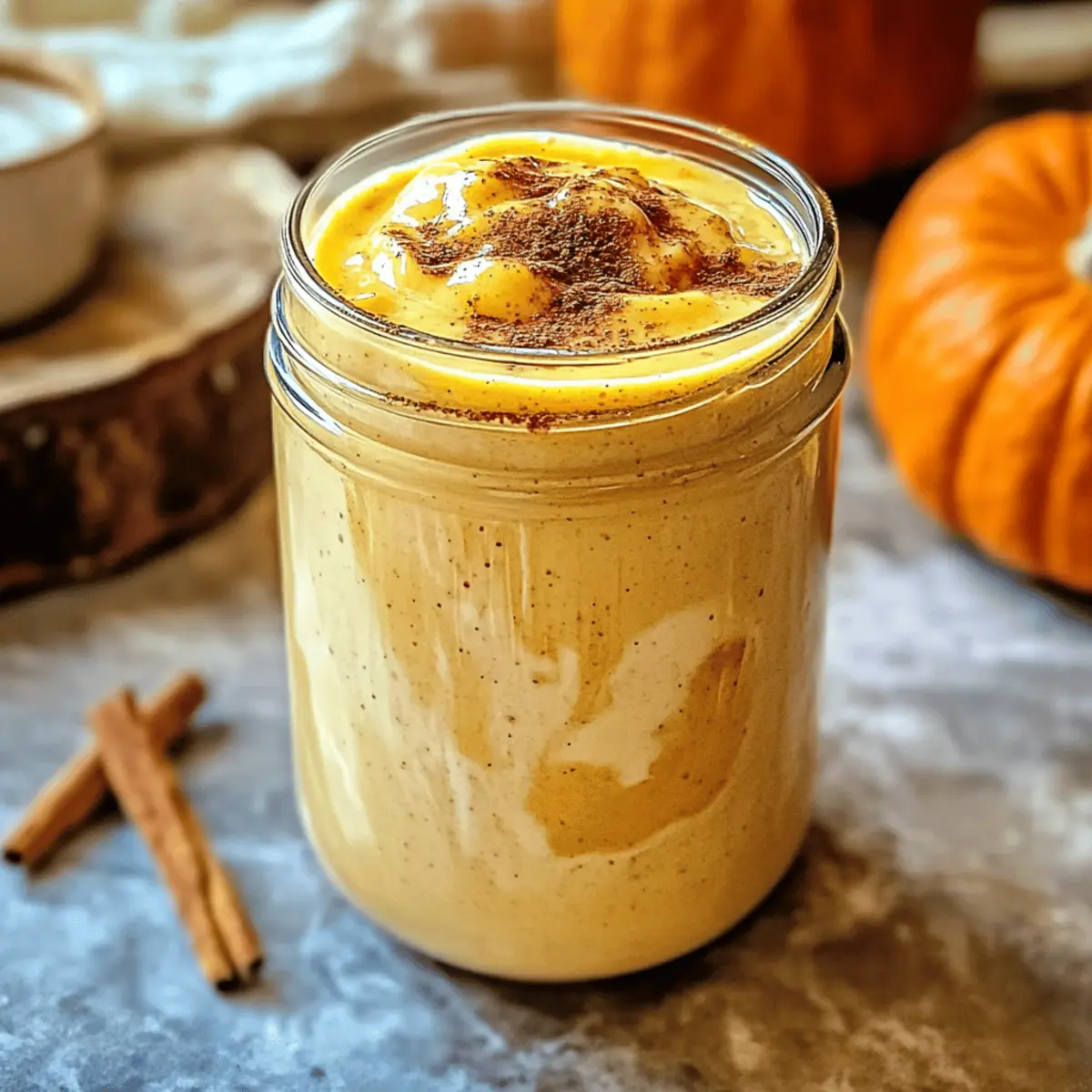 Creamy Pumpkin Spice Smoothie for a Cozy Boost