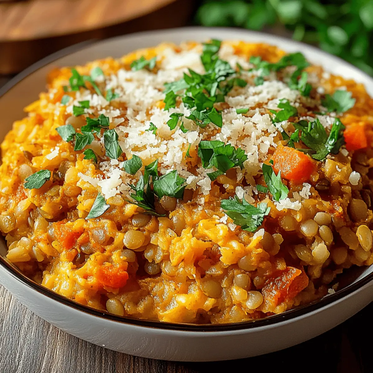 Hearty Red Lentil and Rice Casserole for Cozy Nights