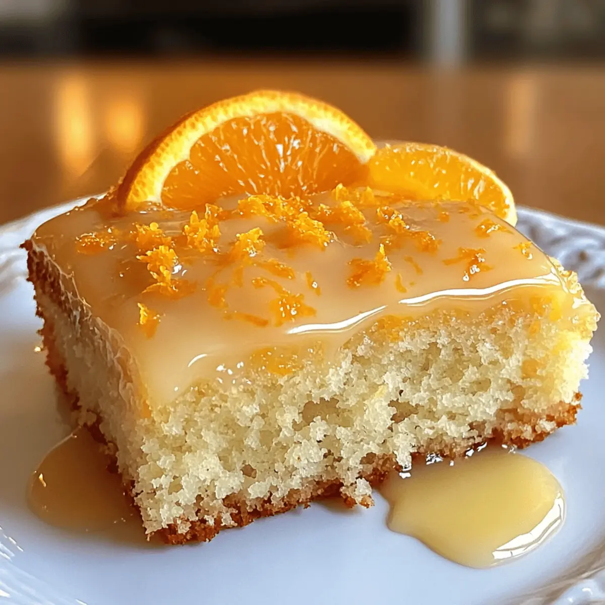 Juicy Orange Breakfast Cake for a Bright Morning Boost