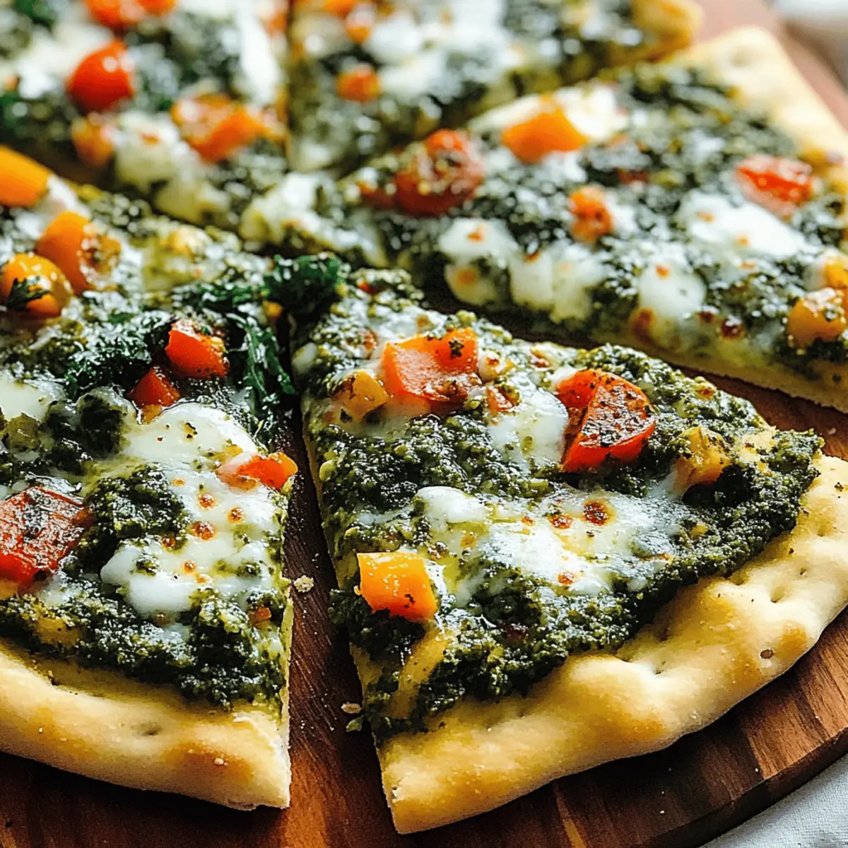 Garlicky Kale Pesto Pizza: Your New Favorite Healthy Delight
