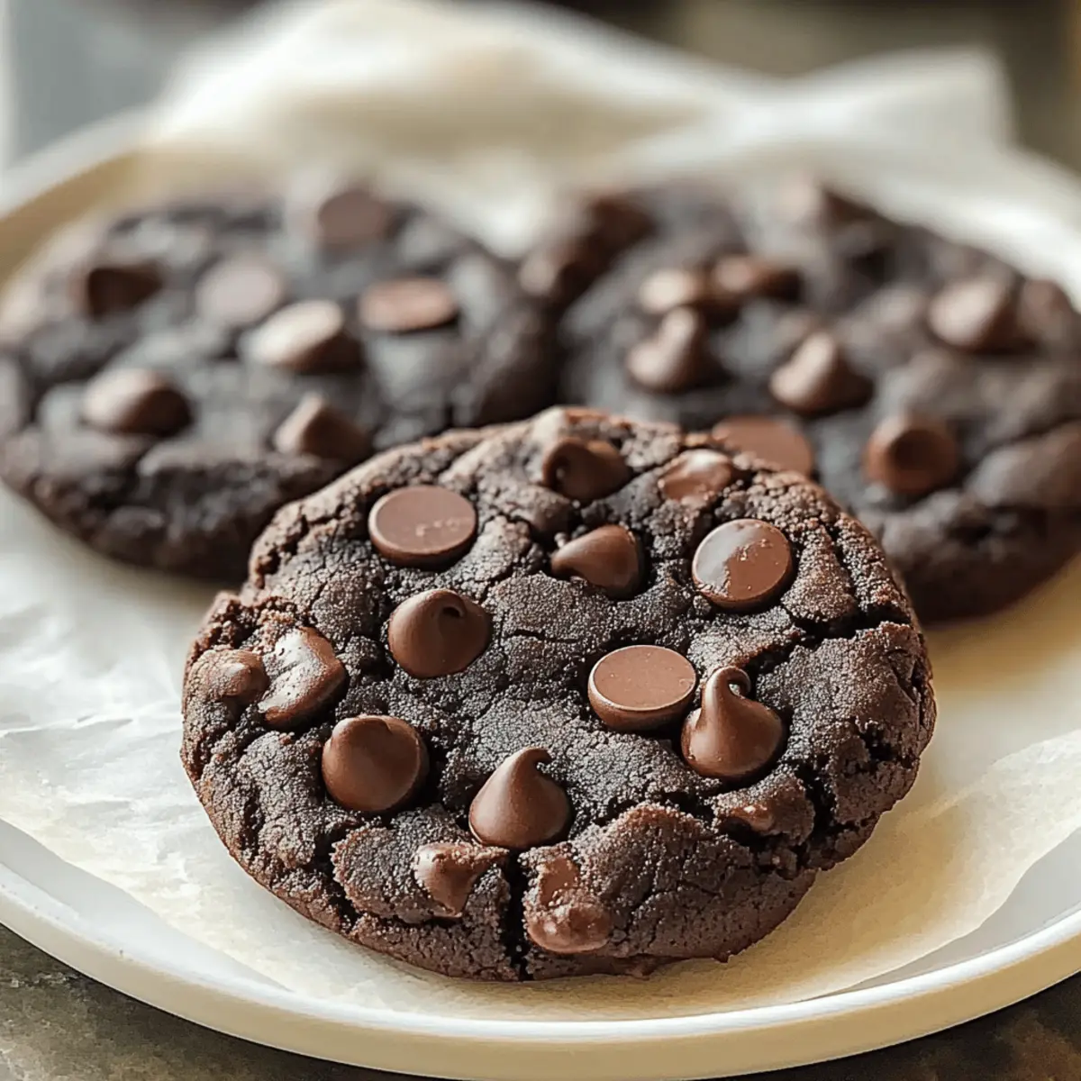 Decadent Double Chocolate Vegan Black Bean Cookies Recipe