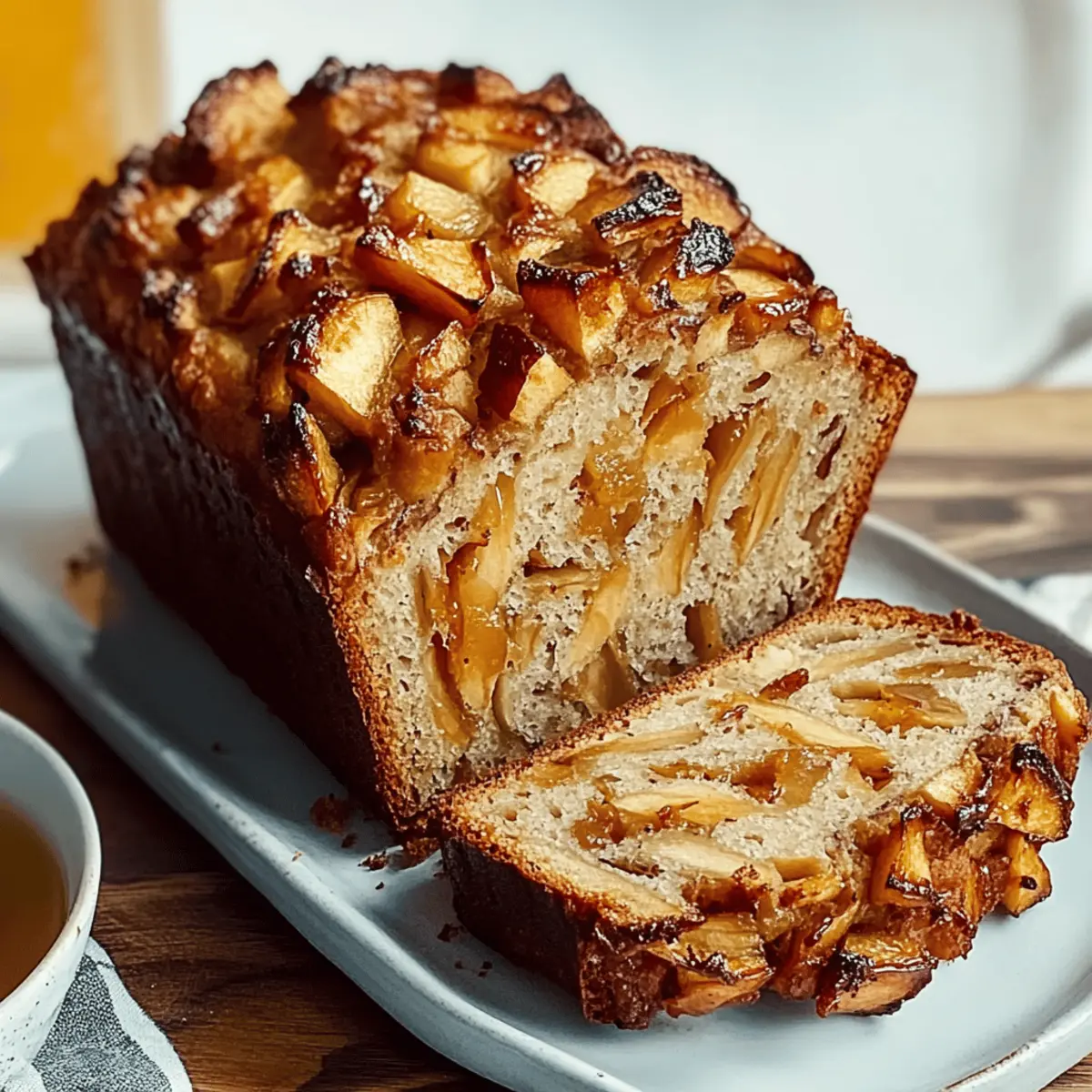 Irresistible Roasted Apple Bread to Warm Your Autumn Days