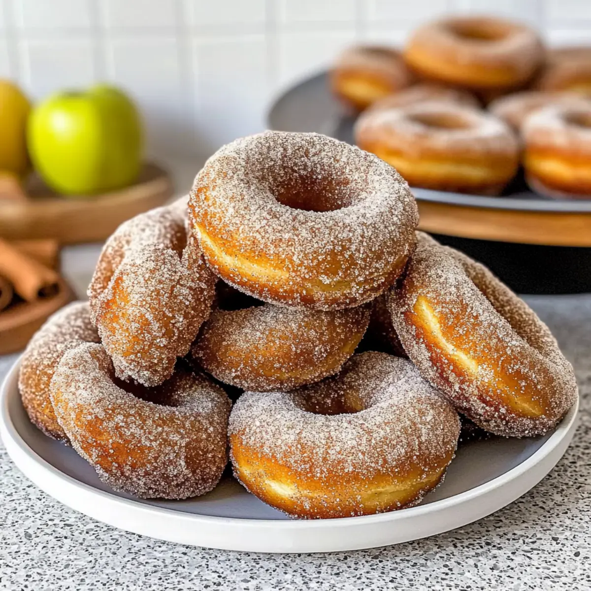 Cinnamon-Spiced Baked Apple Cider Donuts for Cozy Mornings