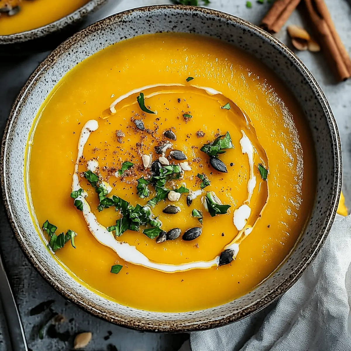 Savory Butternut Squash Soup – A Cozy Vegan Comfort Ample