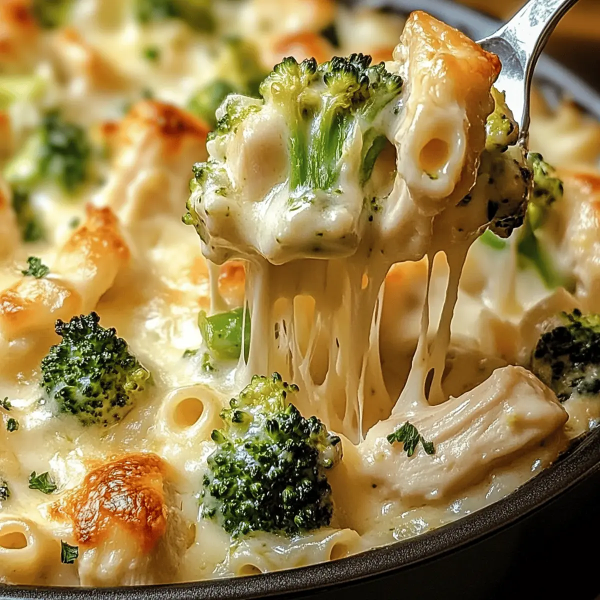 Savory Chicken and Broccoli Alfredo Bake Recipe to Savor