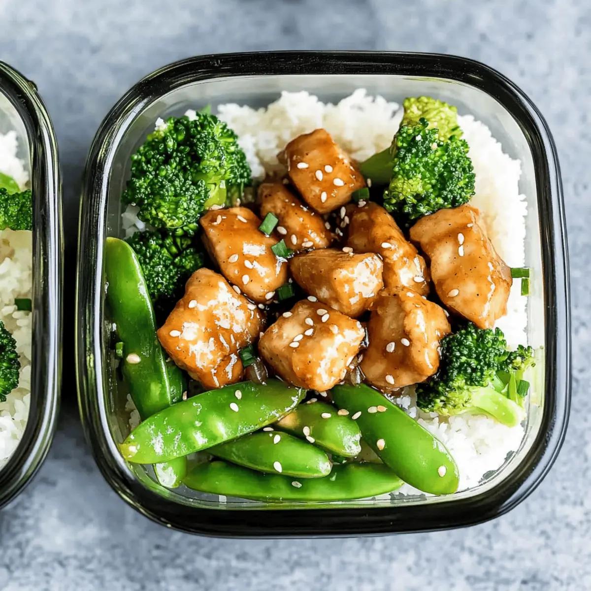 Honey Sesame Chicken Lunch Bowls for Flavor-Packed Meal Prep