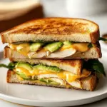 Chicken Avocado Melt Sandwich