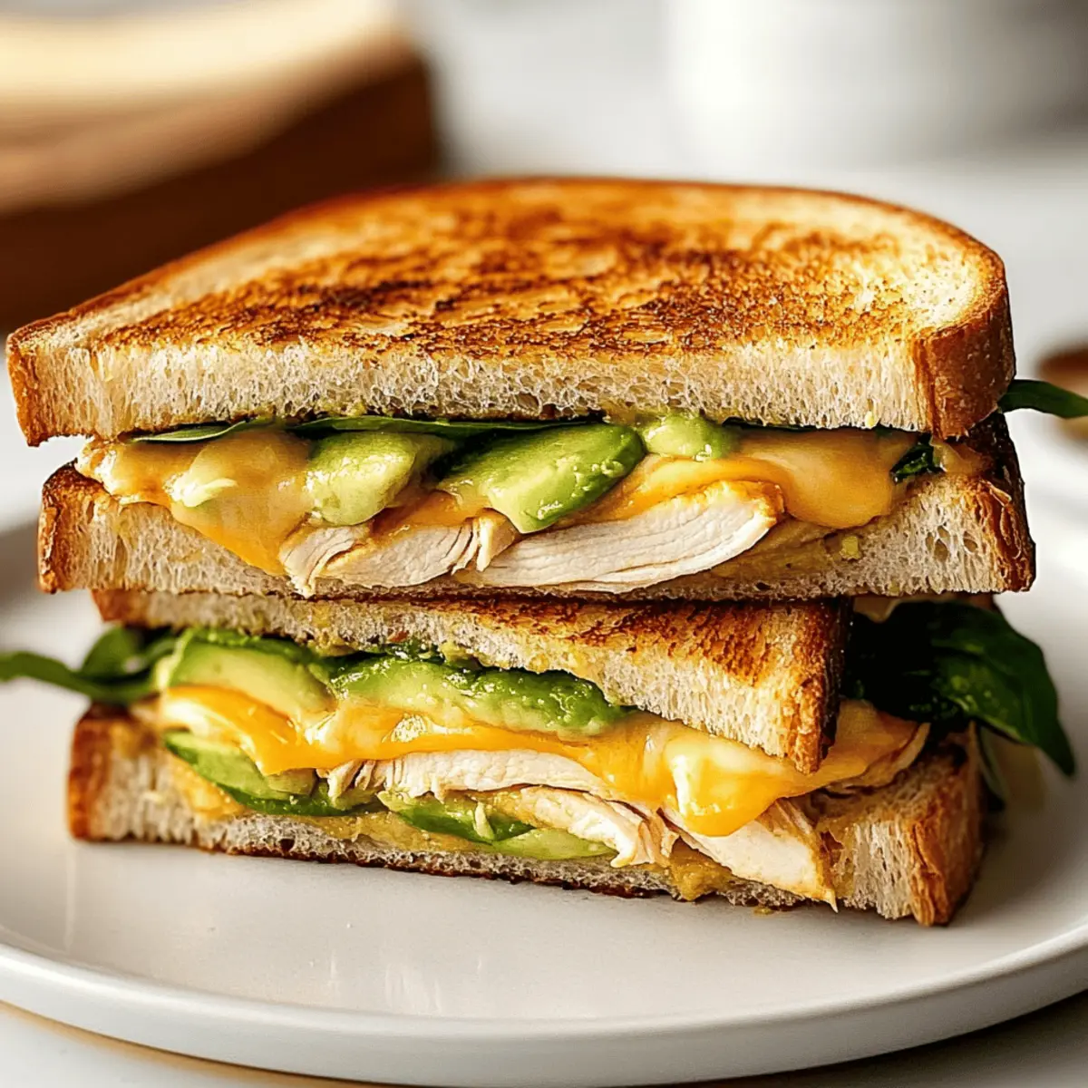 Chicken Avocado Melt Sandwich: Easy Comfort Food Bliss