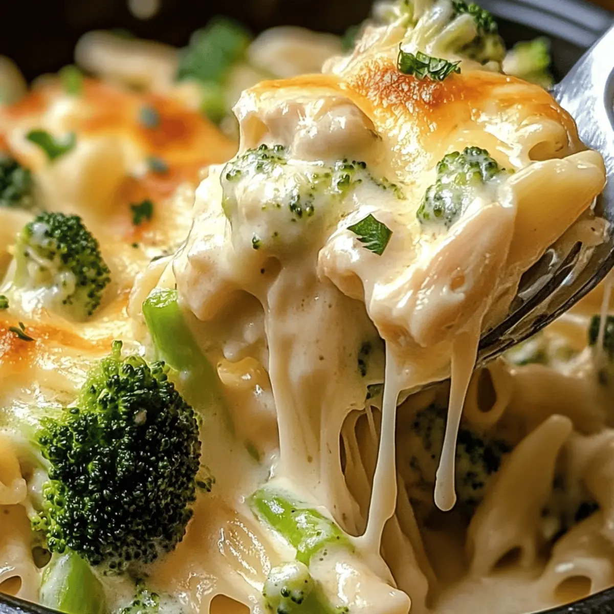 Easy Chicken and Broccoli Alfredo Bake Recipe for Cozy Nights