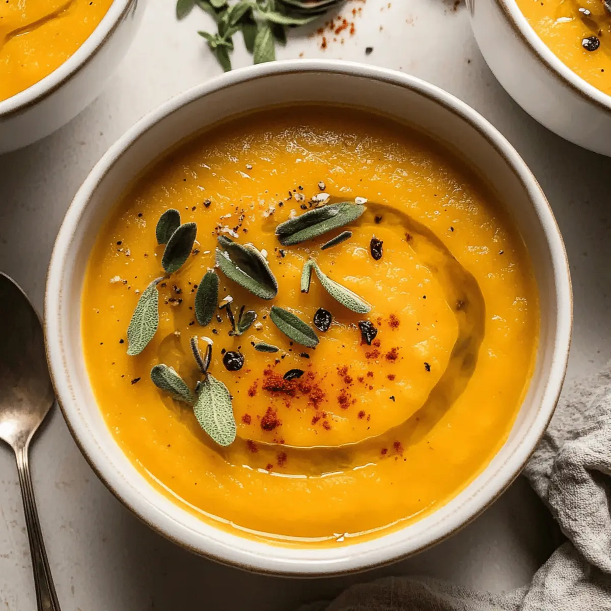 Creamy Acorn Squash Soup that Warms Your Soul