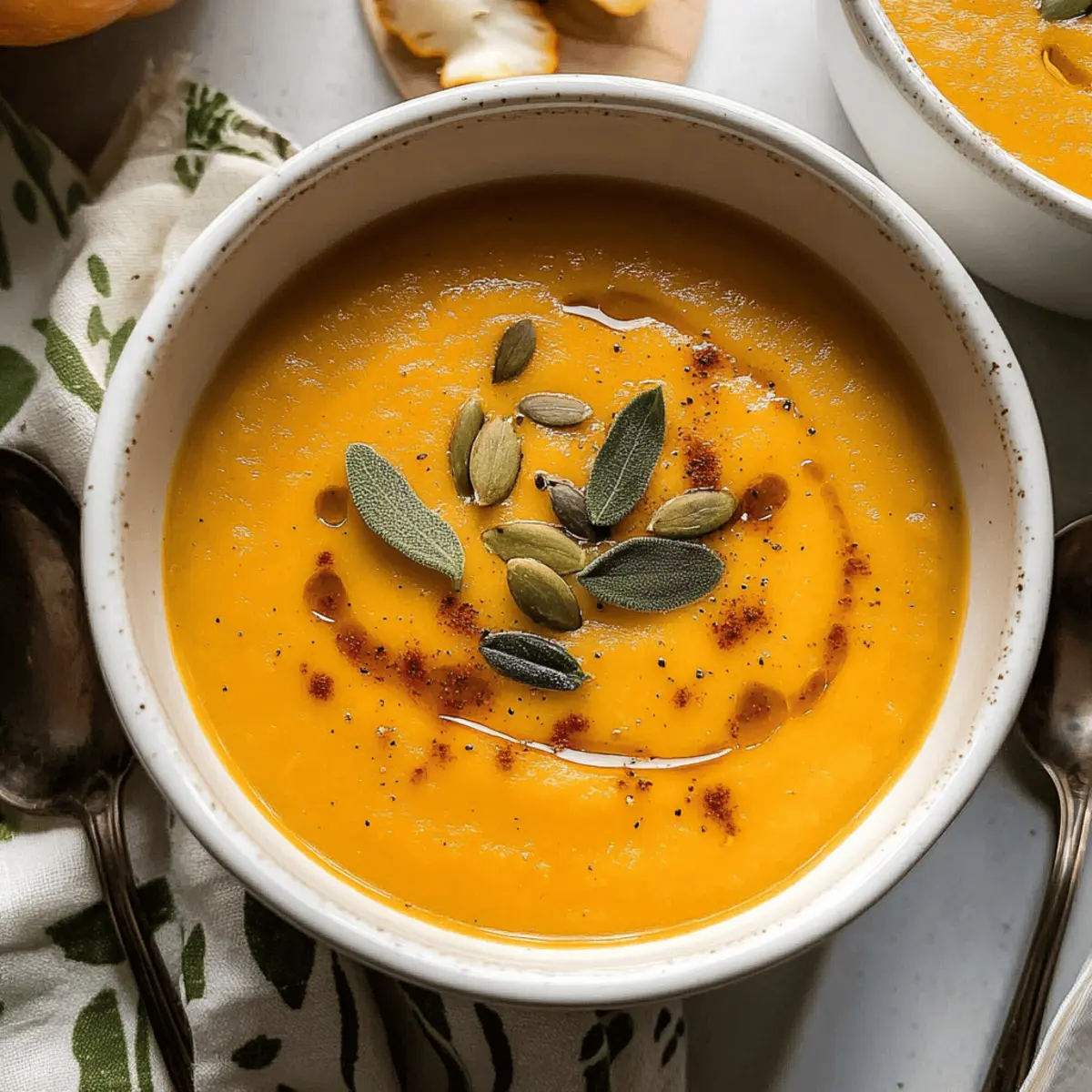 Cozy Up with Creamy Acorn Squash Soup This Fall