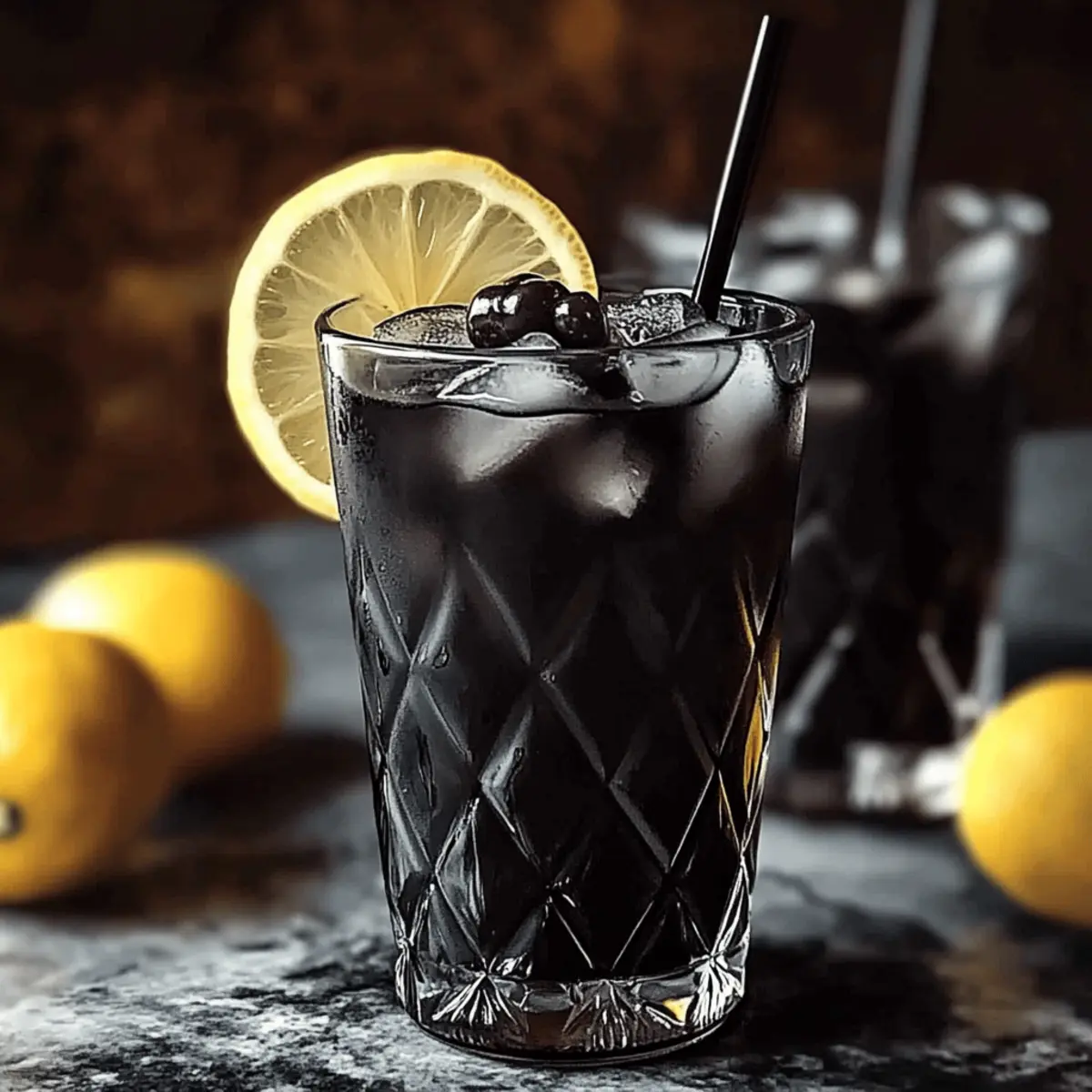 Bewitching Black Lemonade for Spooky Halloween Fun