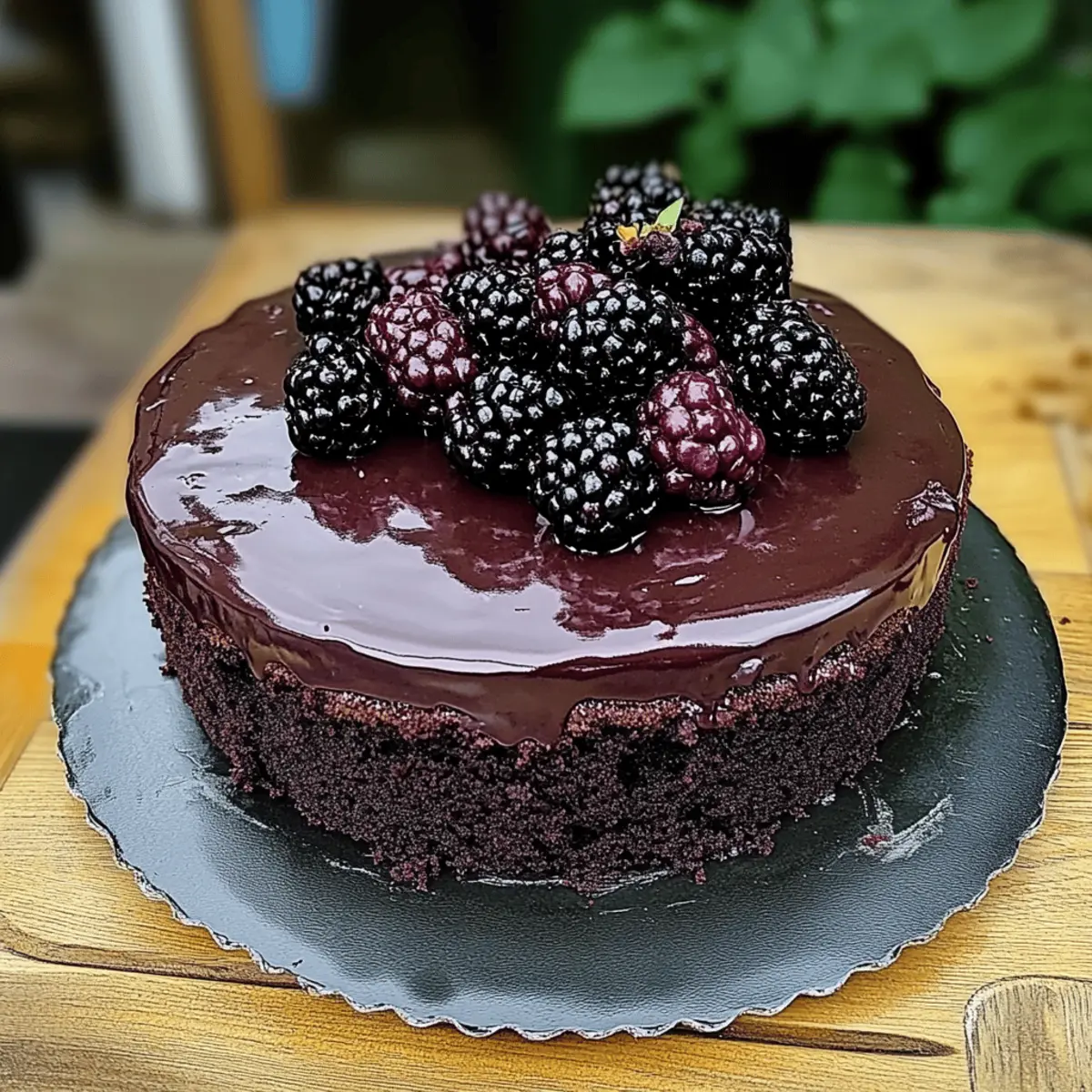 Blackberry Velvet Gothic Cake: A Decadent Dessert Delight