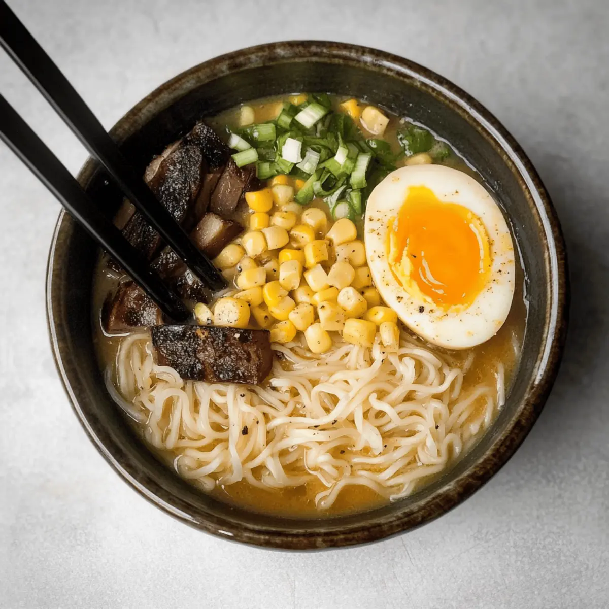 Creamy Vegetarian Peanut Miso Ramen for Ultimate Comfort