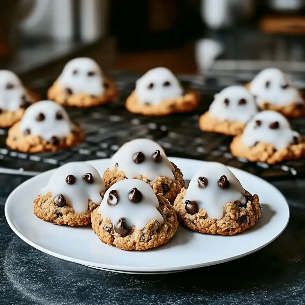 Deliciously Spooky Ghost Cookies for Your Halloween Treats
