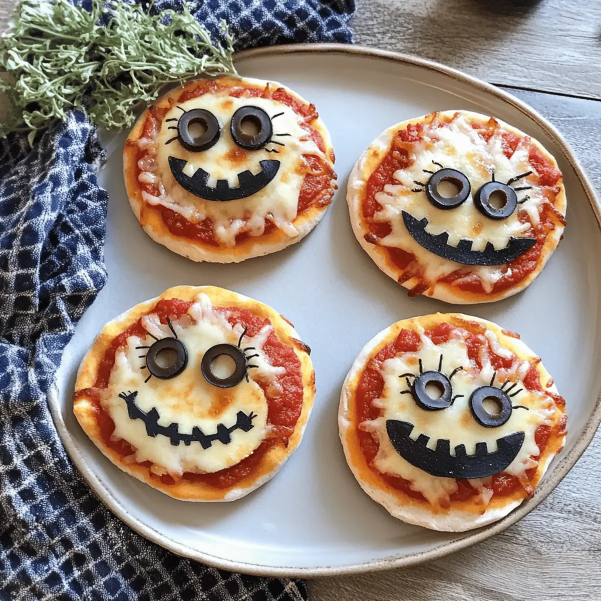 Halloween Mini Pizzas: Spooktacular Fun for Everyone
