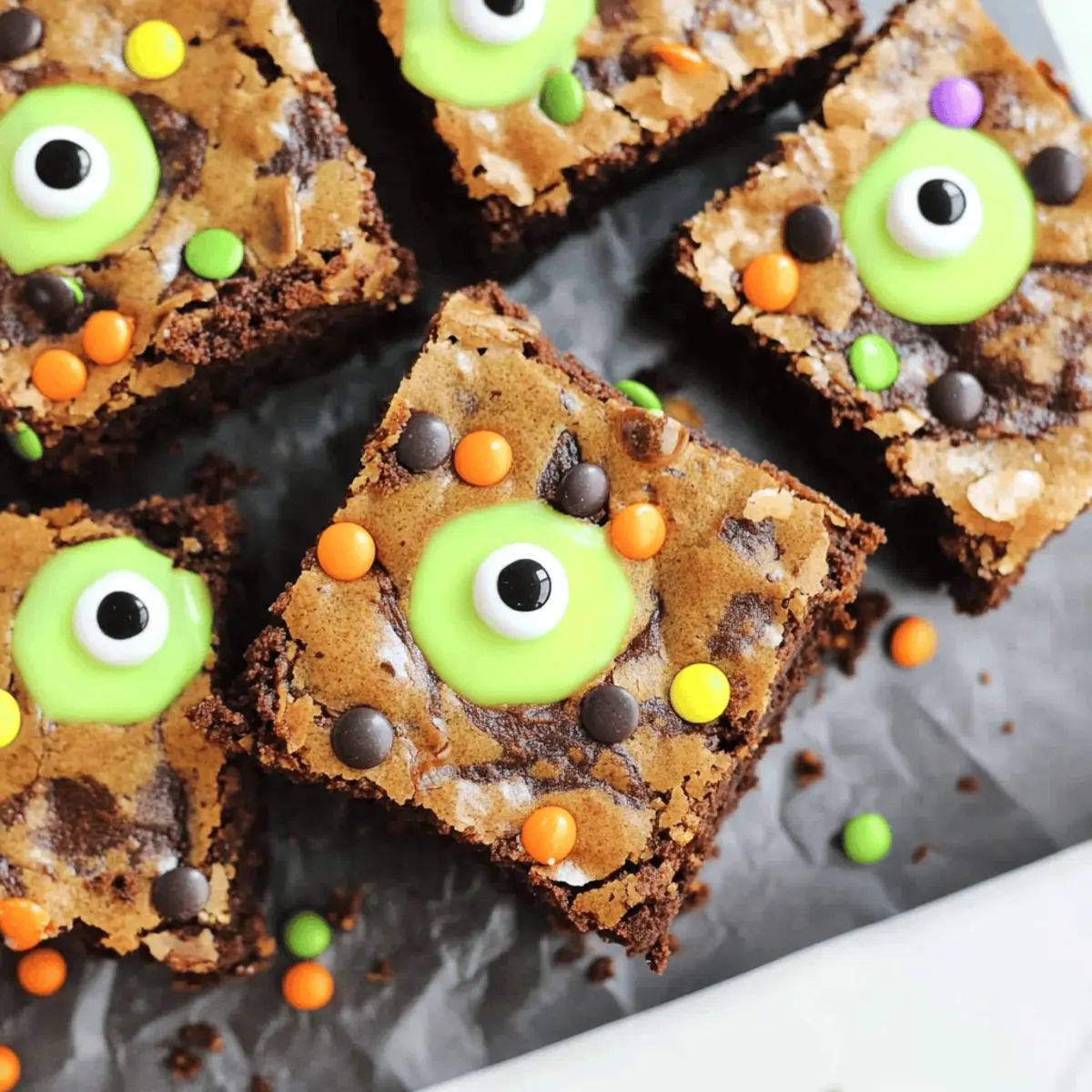 Halloween Monster Brownies That Wow Every Party Guest