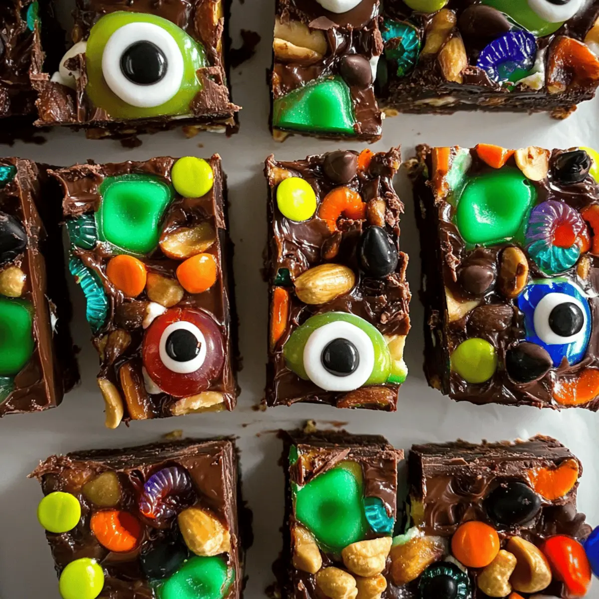 Halloween Rocky Road Slices: The Ultimate No-Bake Treat