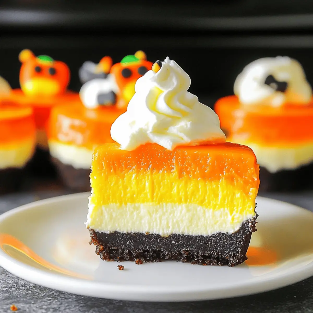 Mini Candy Corn Cheesecakes: Your Fun Halloween Dessert!