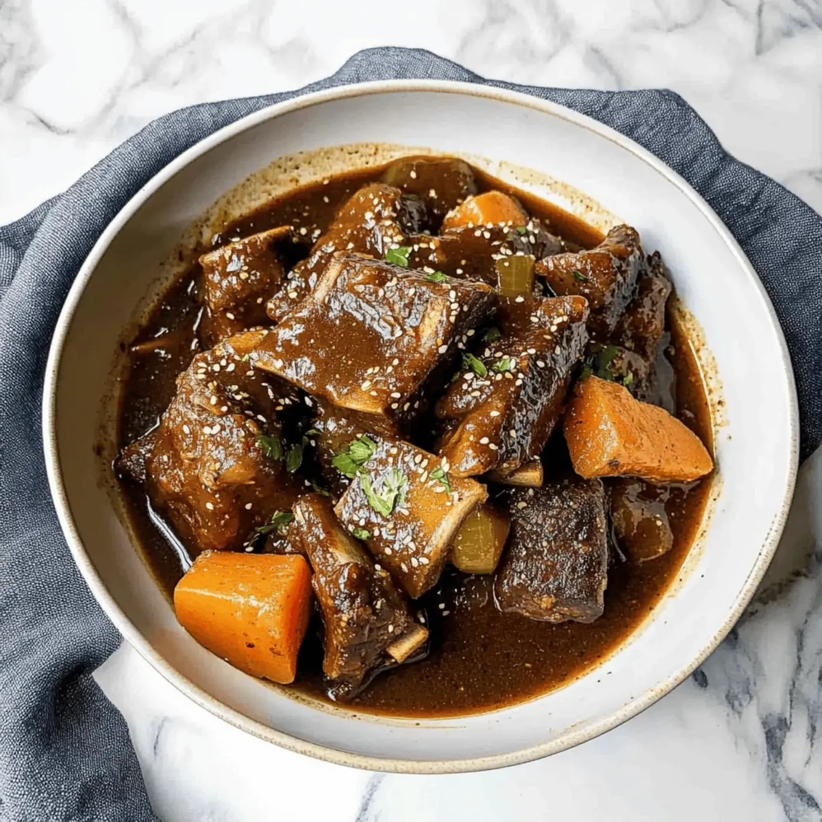 Savory Slow Cooker Korean Short Ribs for Effortless Comfort