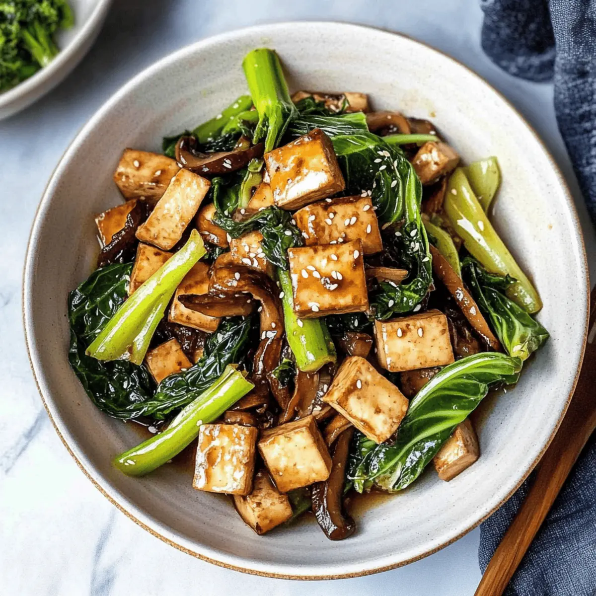 Quick & Easy Tofu and Mushroom Stir Fry for Busy Nights