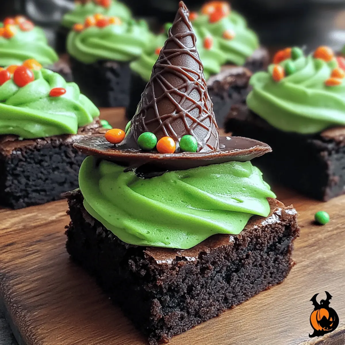 Wicked Witch Hat Brownies: Spooky Fun for Halloween Treats