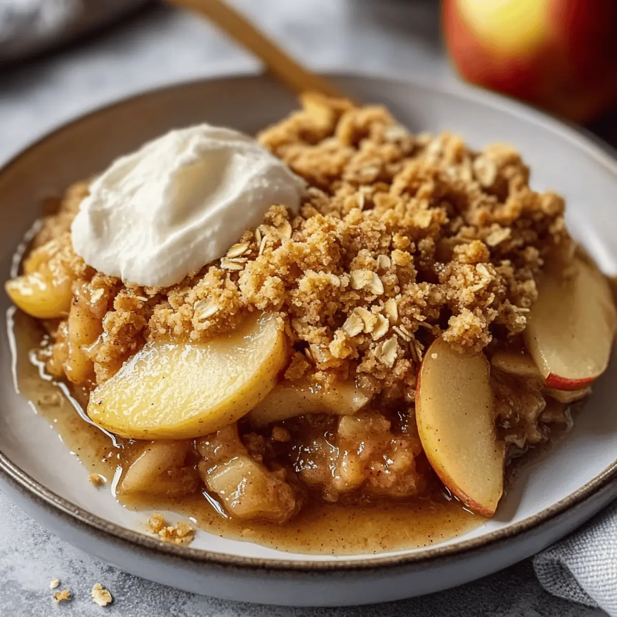 Air Fryer Apple Crisp: A Cozy, Quick Dessert Delight