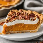 Pecan Pumpkin Cream Pie