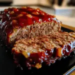 Vintage Meatloaf with Sweet & Spicy Glaze