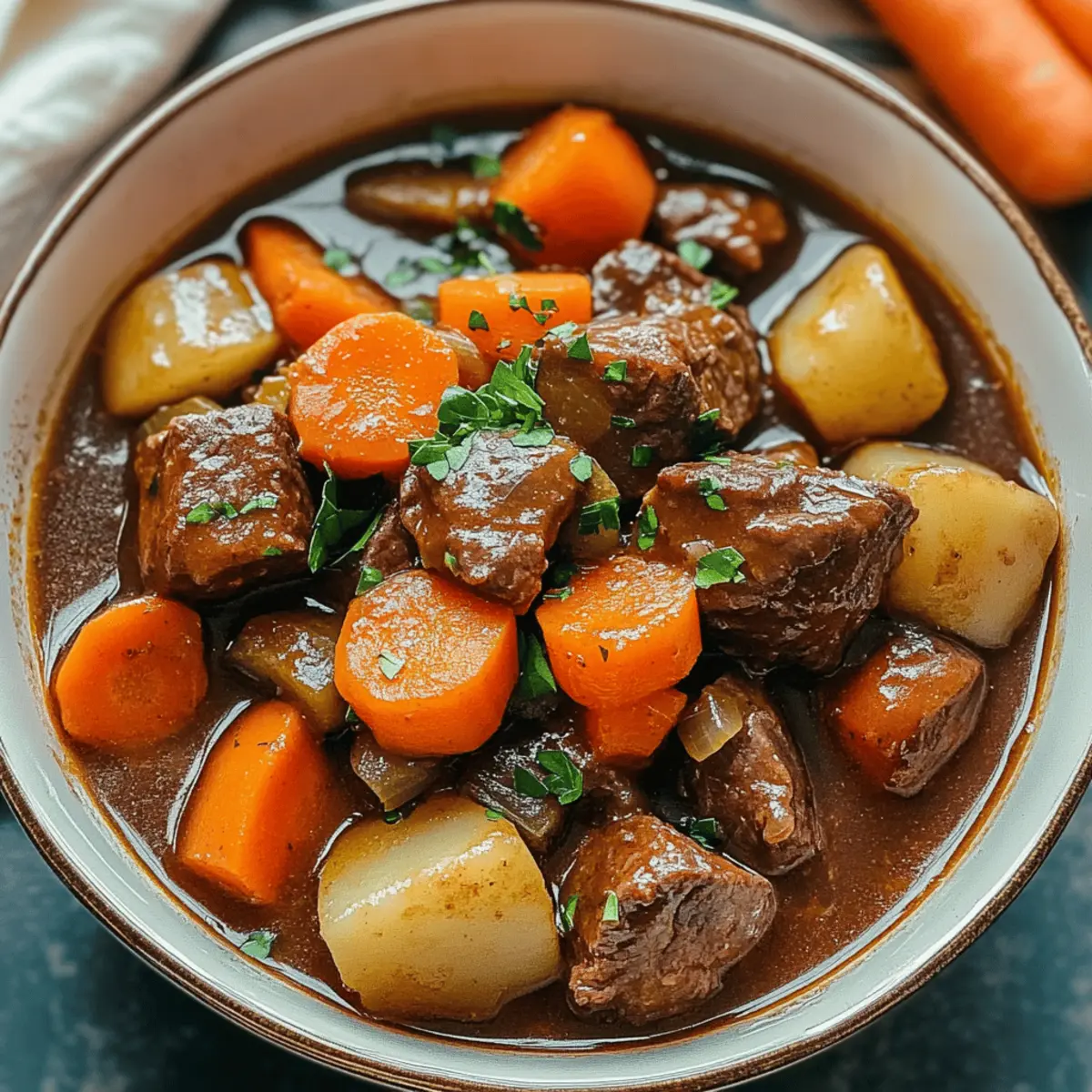 Comforting Guinness Beef Stew for Your Cozy Nights