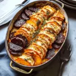 Cheesy Root Vegetable Gratin
