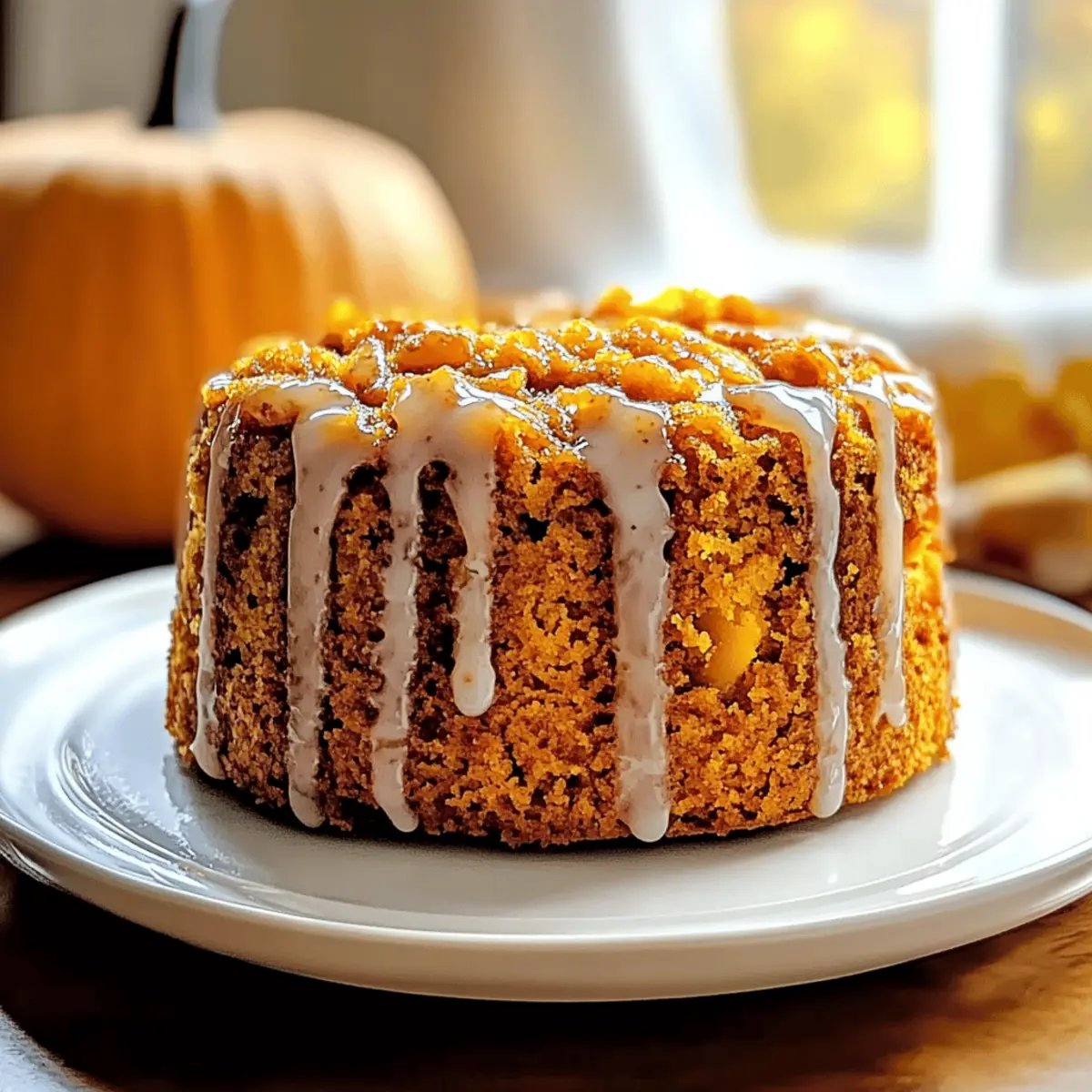 Autumn Pumpkin Honey Bun Cake: A Cozy Fall Delight