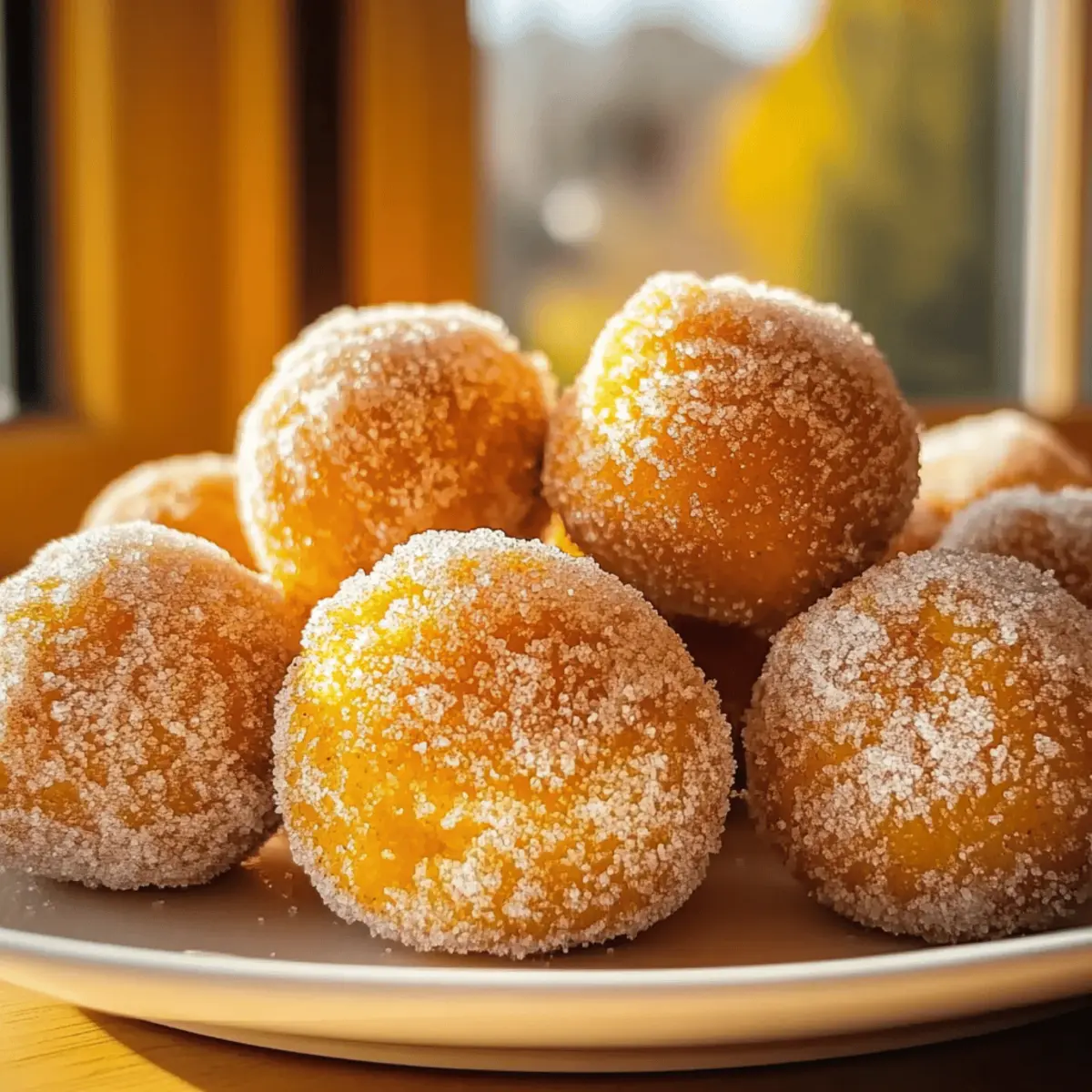Delicious Baked Pumpkin Donut Holes for Cozy Fall Mornings