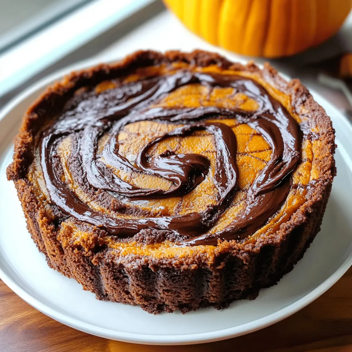 Cozy Up with Pumpkin Nutella Swirl Cake for Autumn Bliss