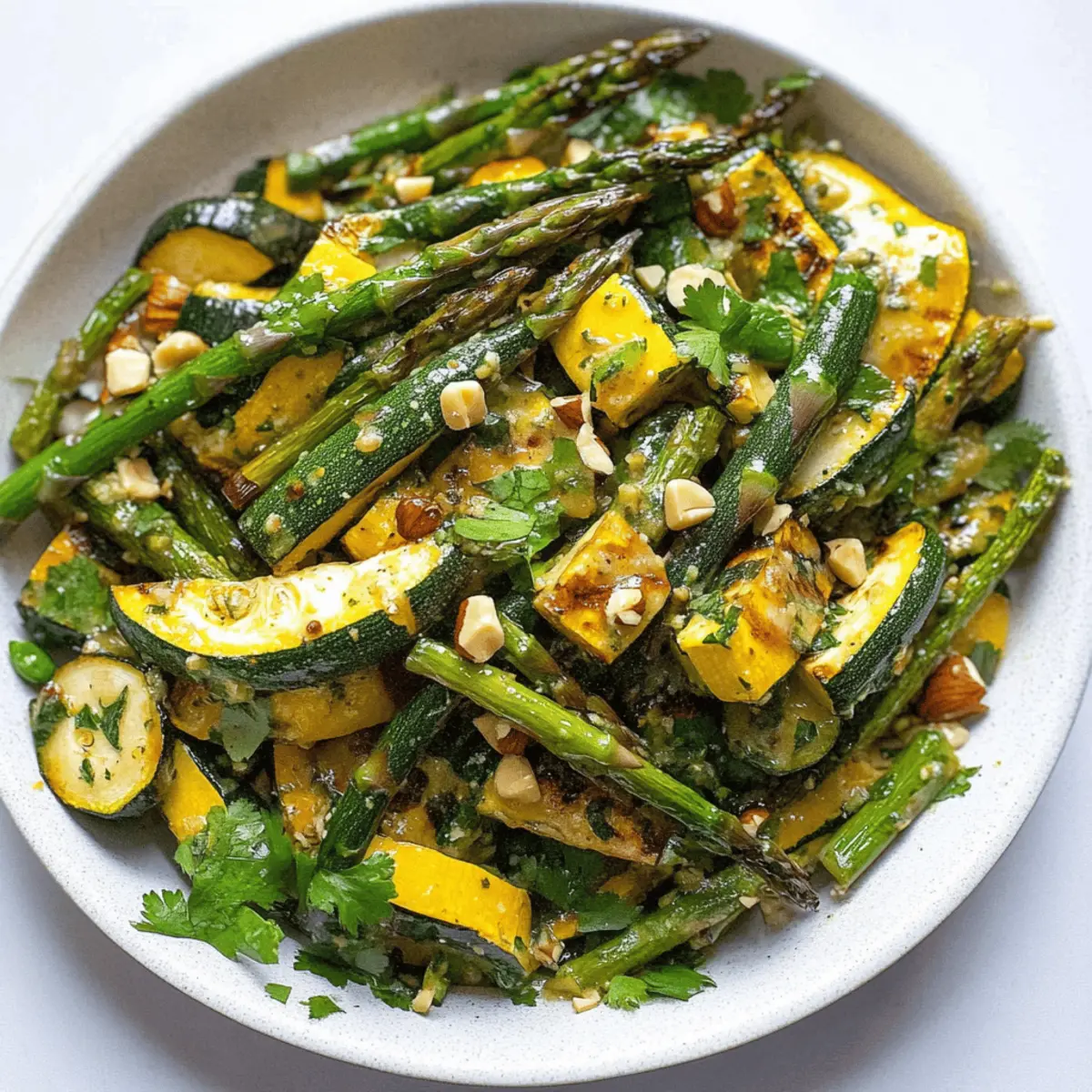 Grilled Zucchini & Asparagus Salad: Fresh & Flavorful Delight
