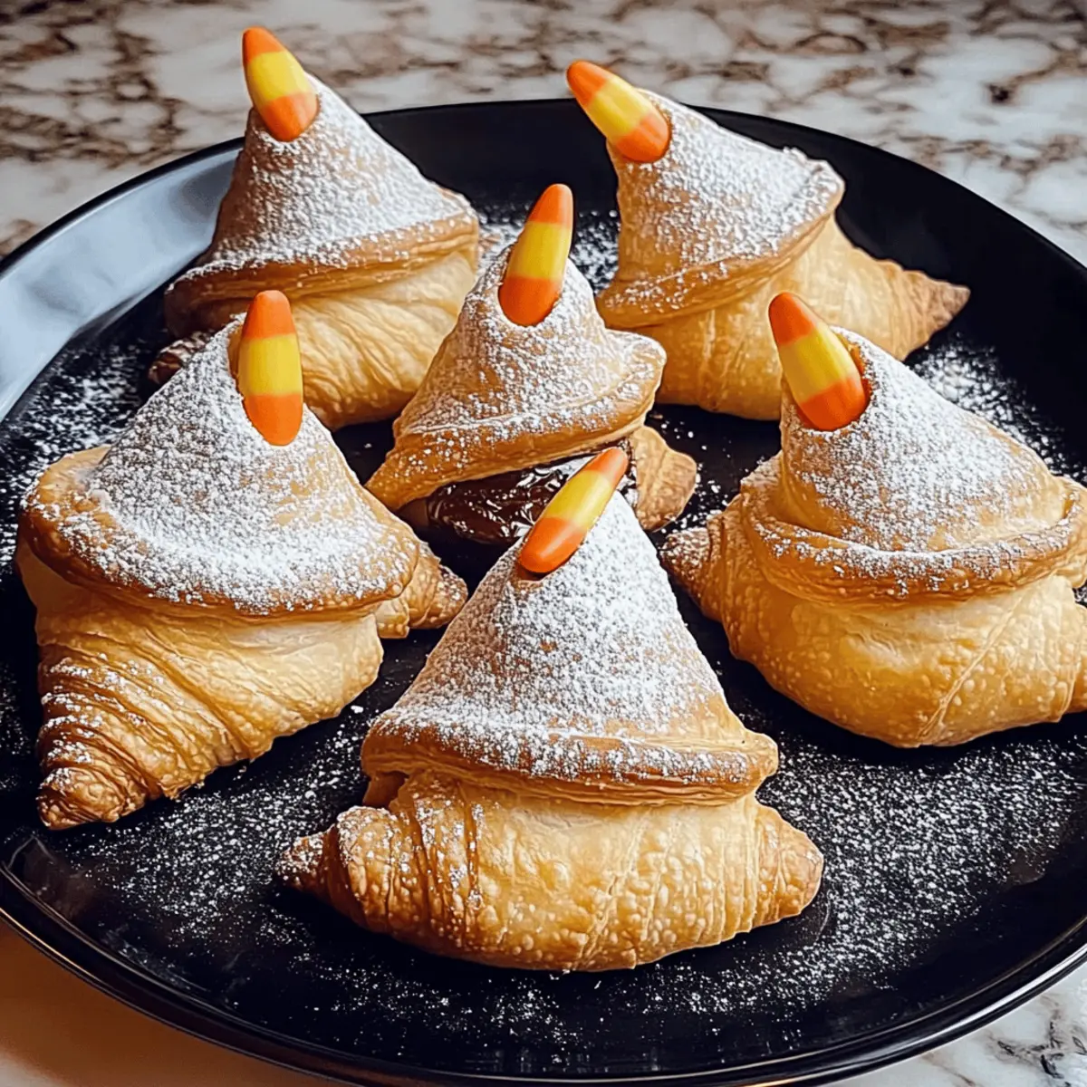 Spooky Crescent Roll Witch Hats – Fun & Easy Halloween Treats